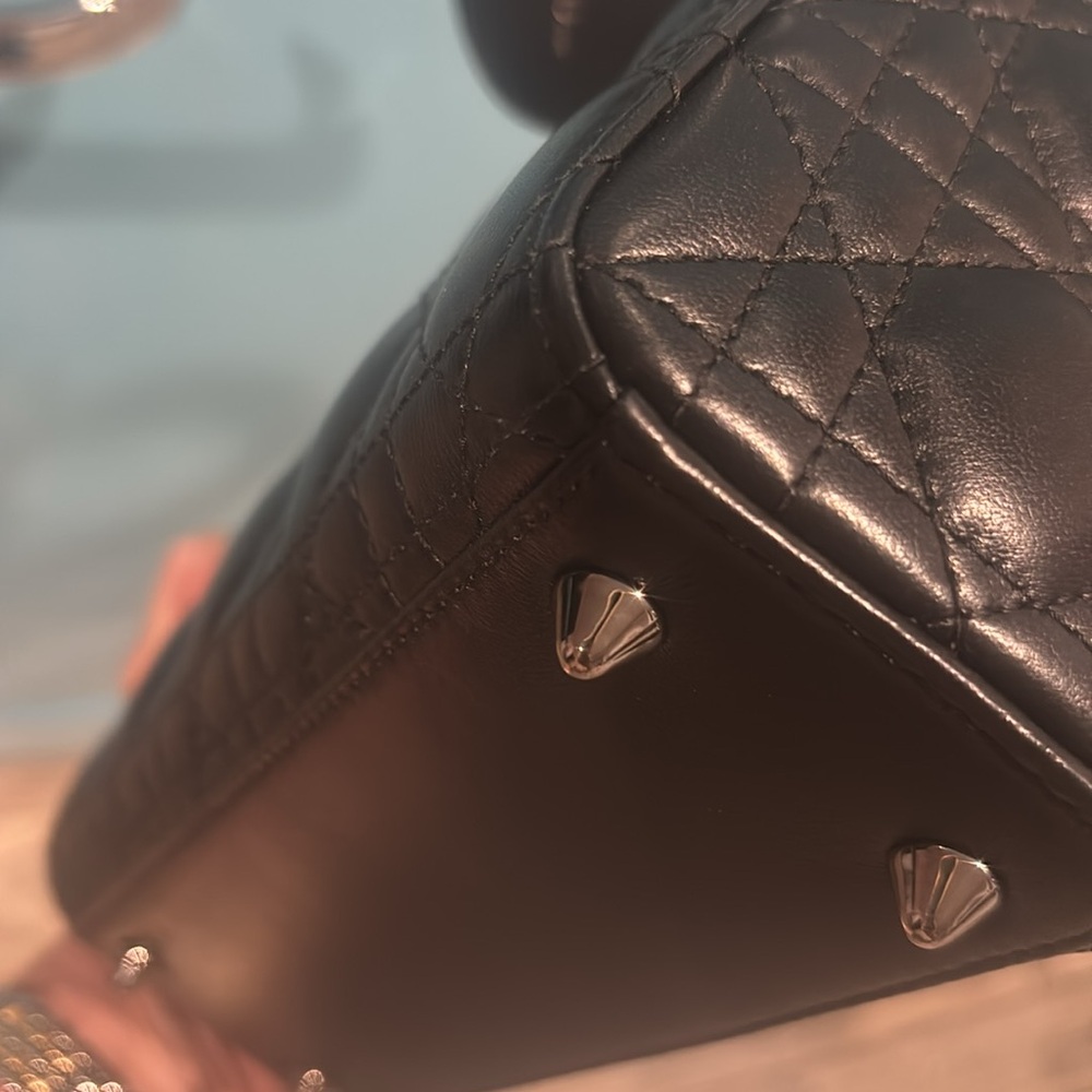 Christian Dior Lady Dior ABC black gunmetal hardware - Picture 14 of 15